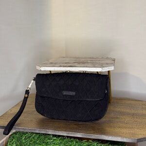 Vera Bradley Black Quilted Women's Clutch